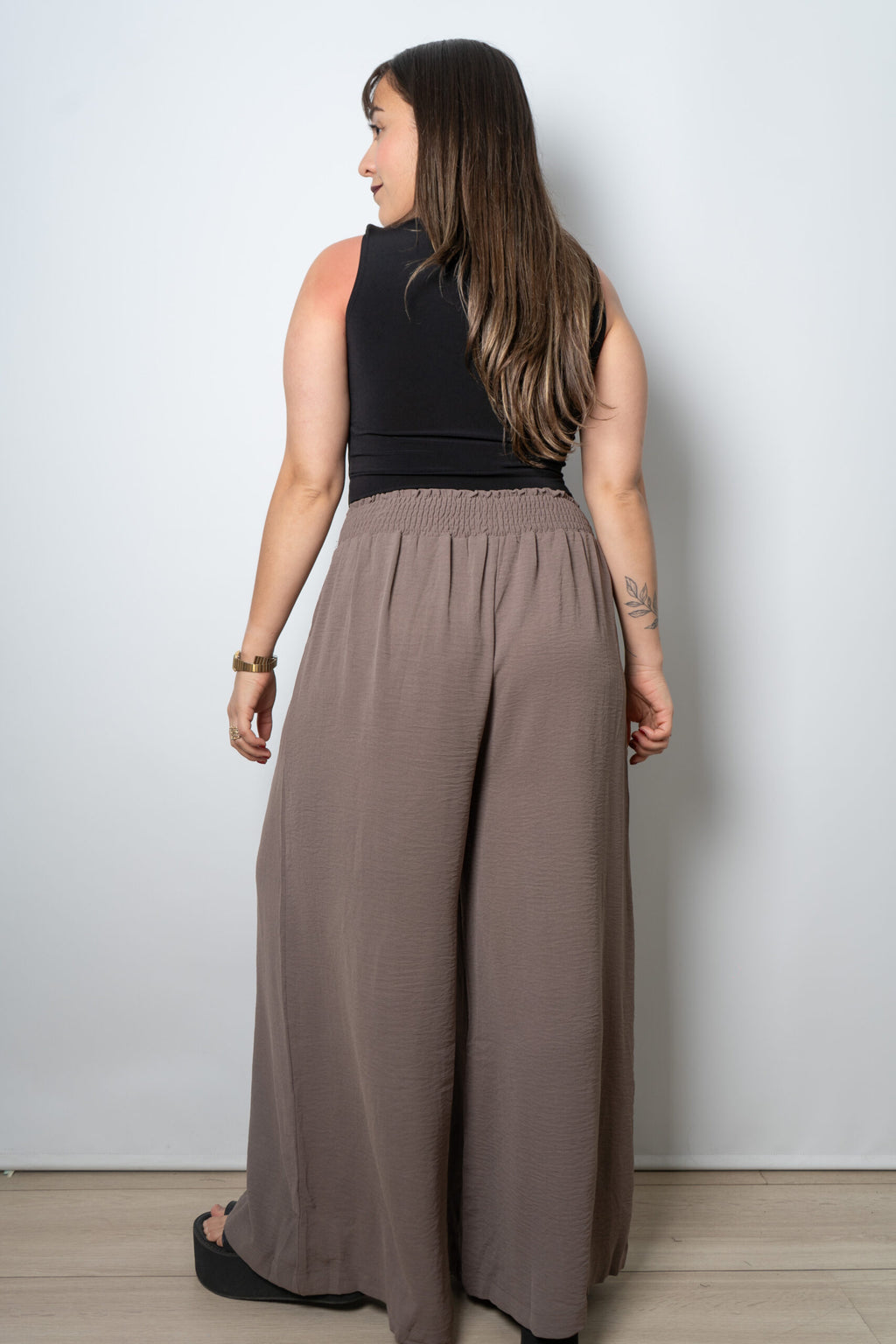 Pantalon Isabella - Cafe
