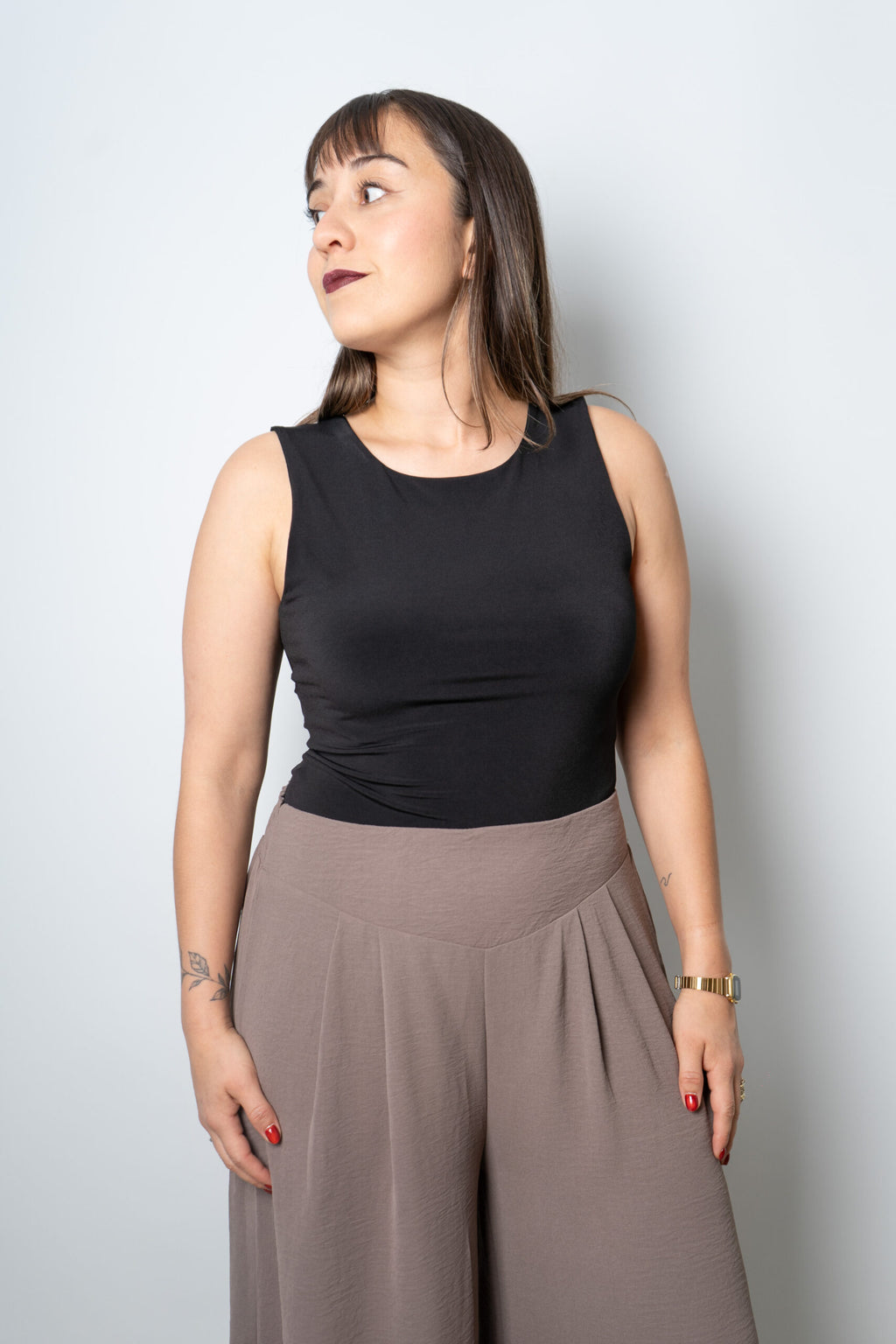 Pantalon Isabella - Cafe