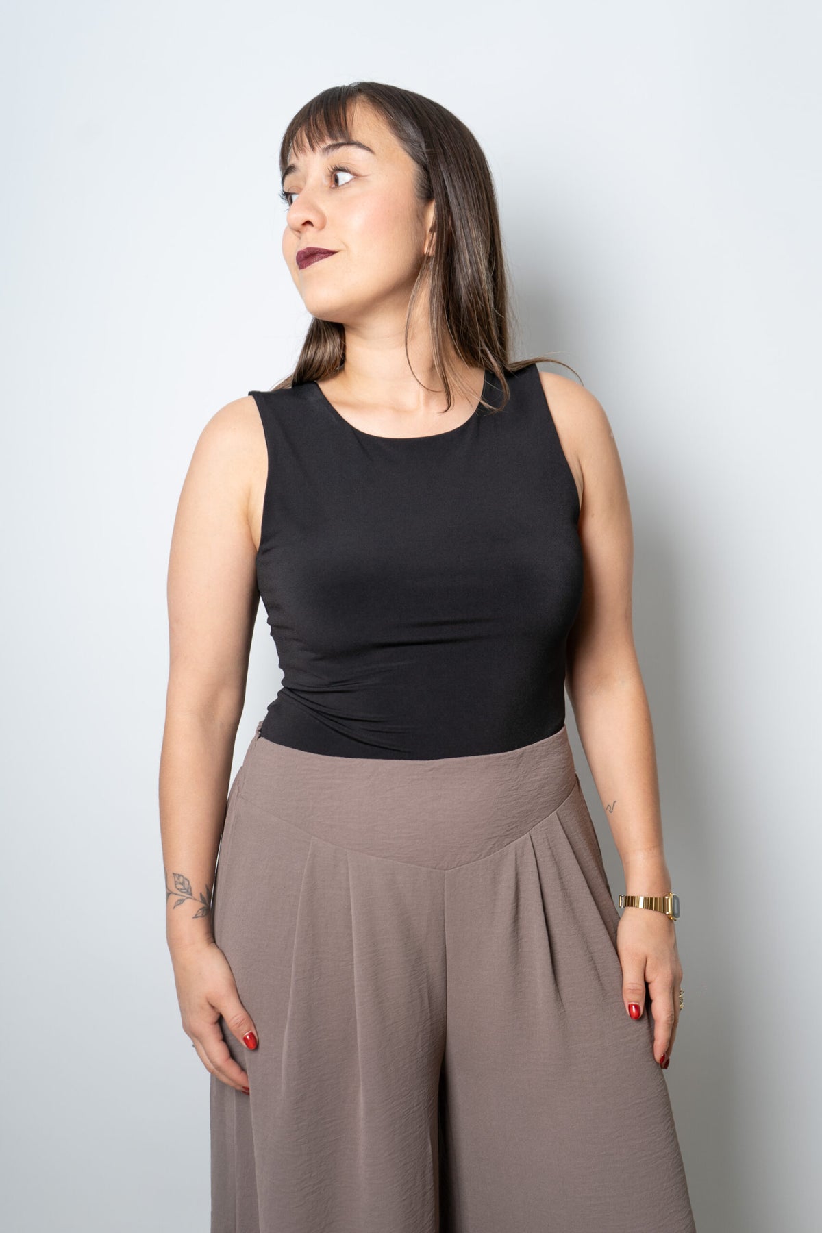 Pantalon Isabella - Cafe