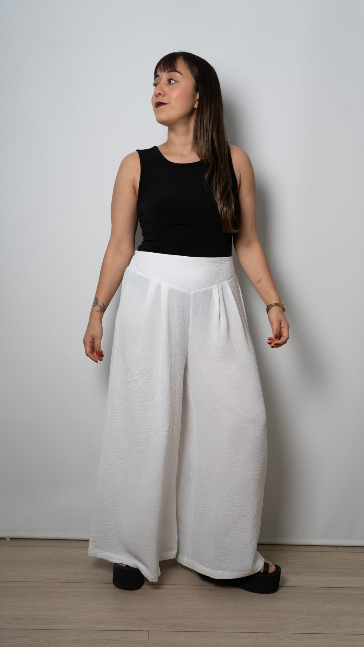 Pantalon Isabella - Blanco