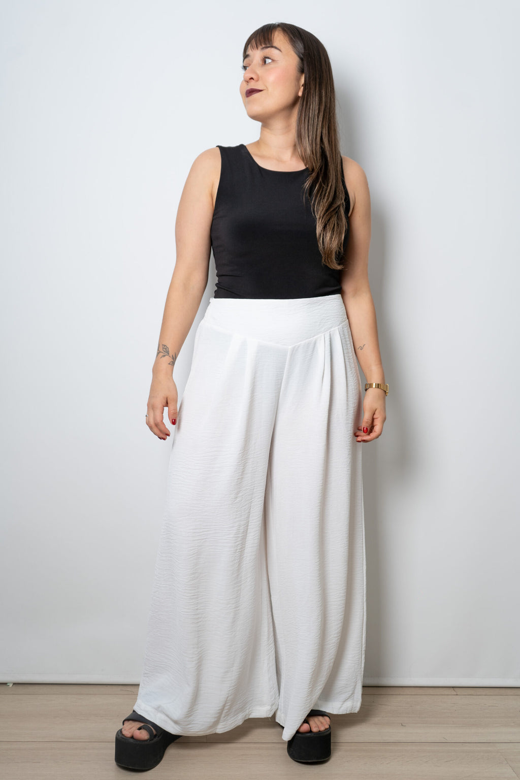 Pantalon Isabella - Blanco