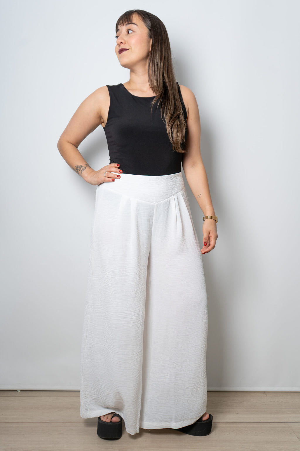 Pantalon Isabella - Blanco