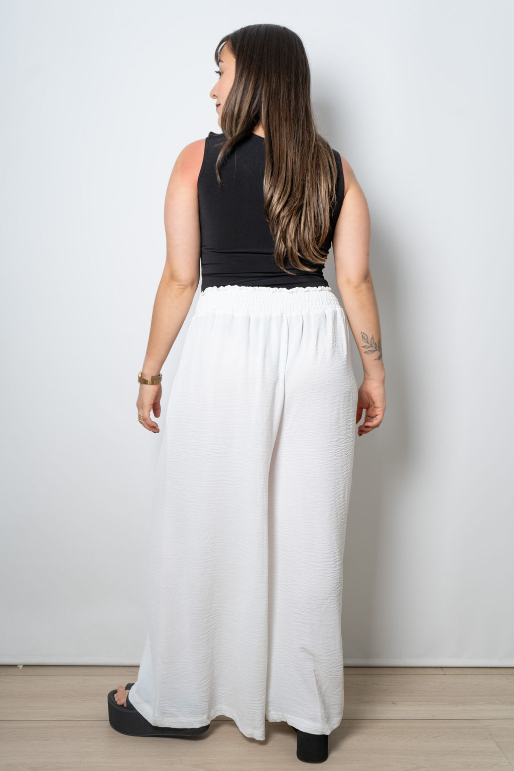 Pantalon Isabella - Blanco