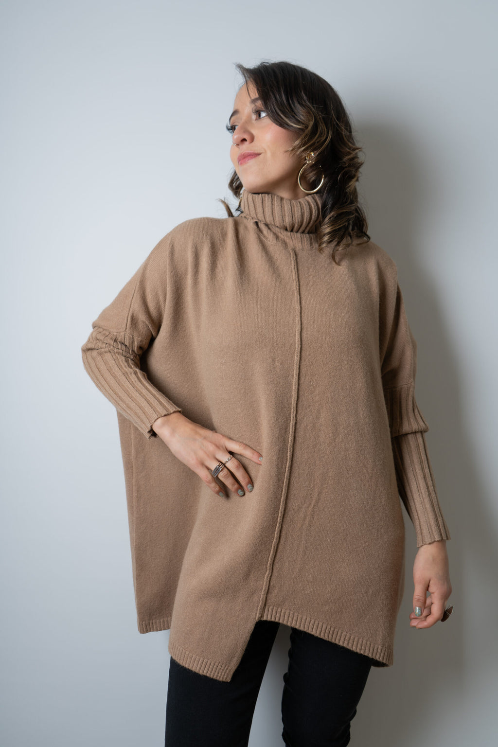 Sweater Cami - Camel