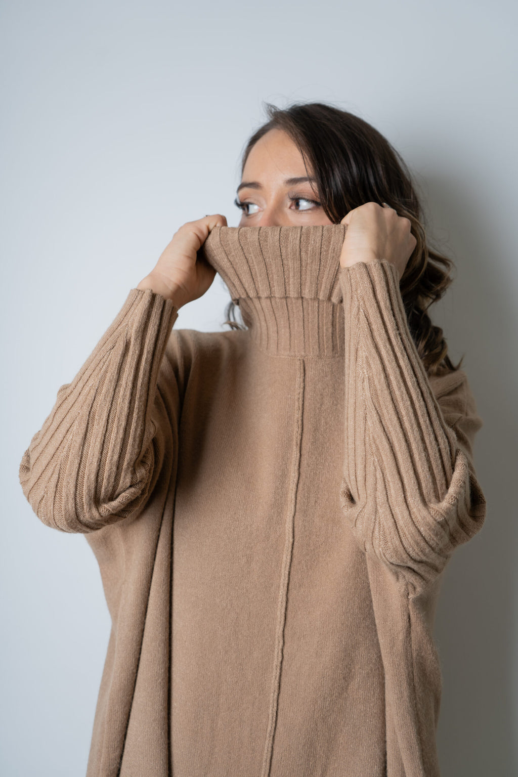 Sweater Cami - Camel