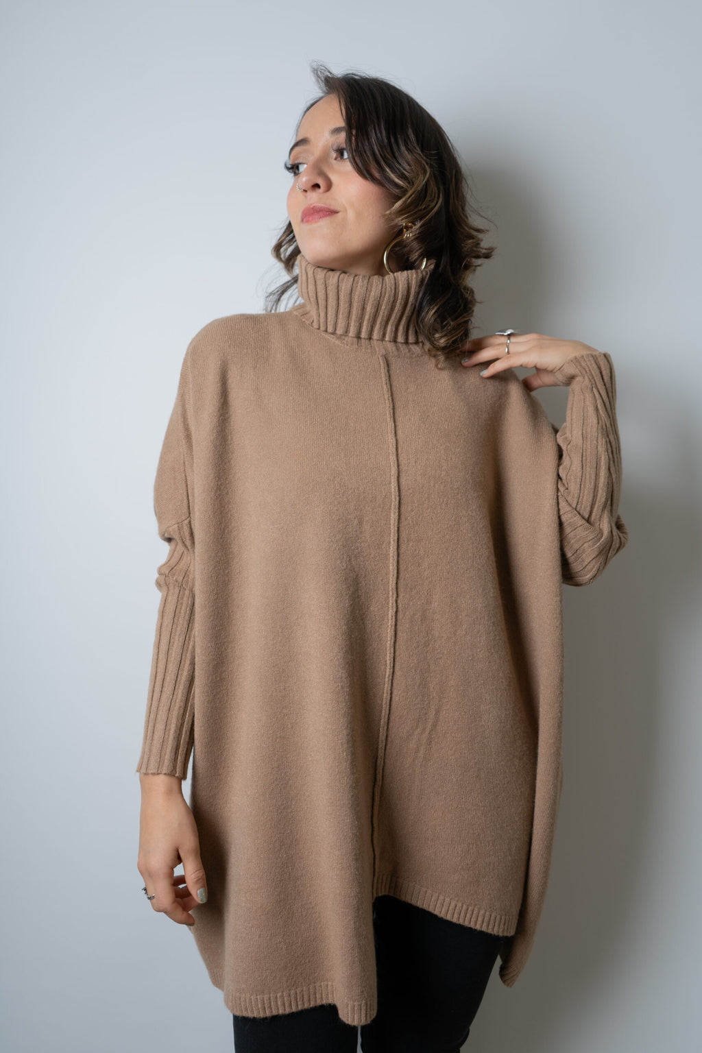 Sweater Cami - Camel