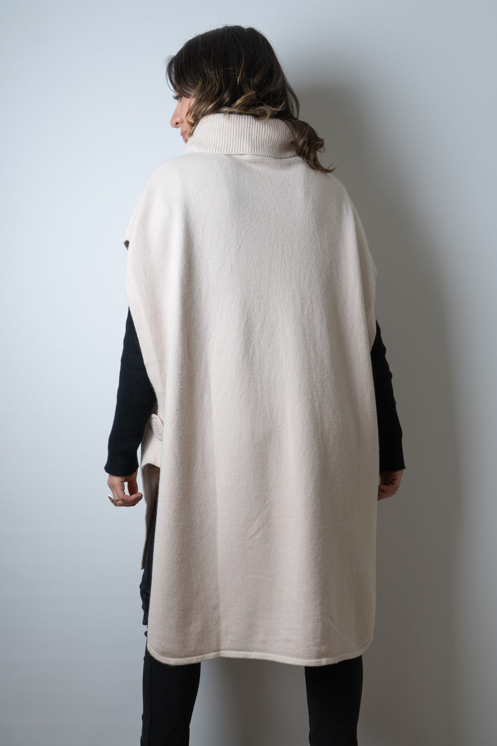 Sweater Mini vestido - Crudo