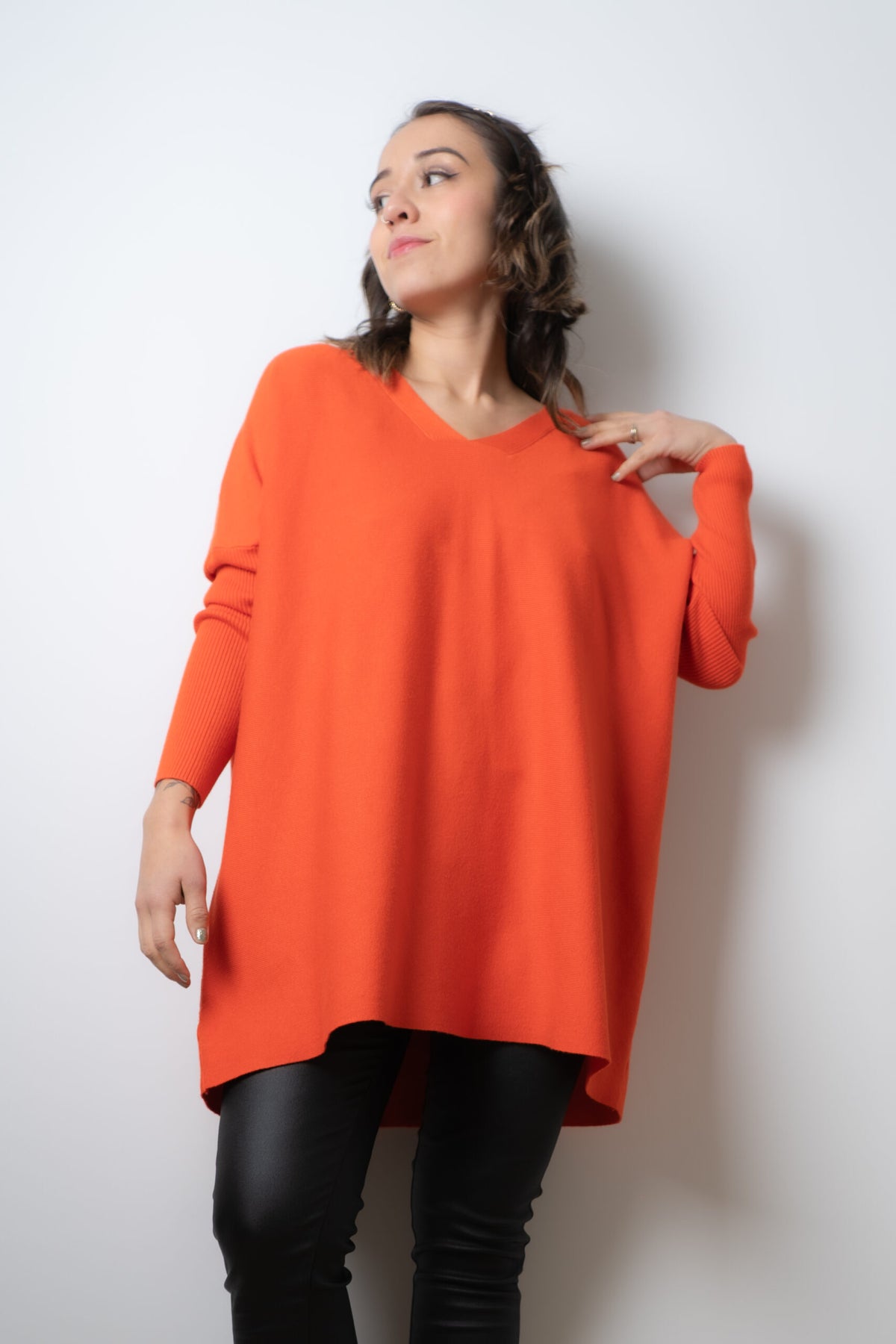 Sweater Emita - Naranjo