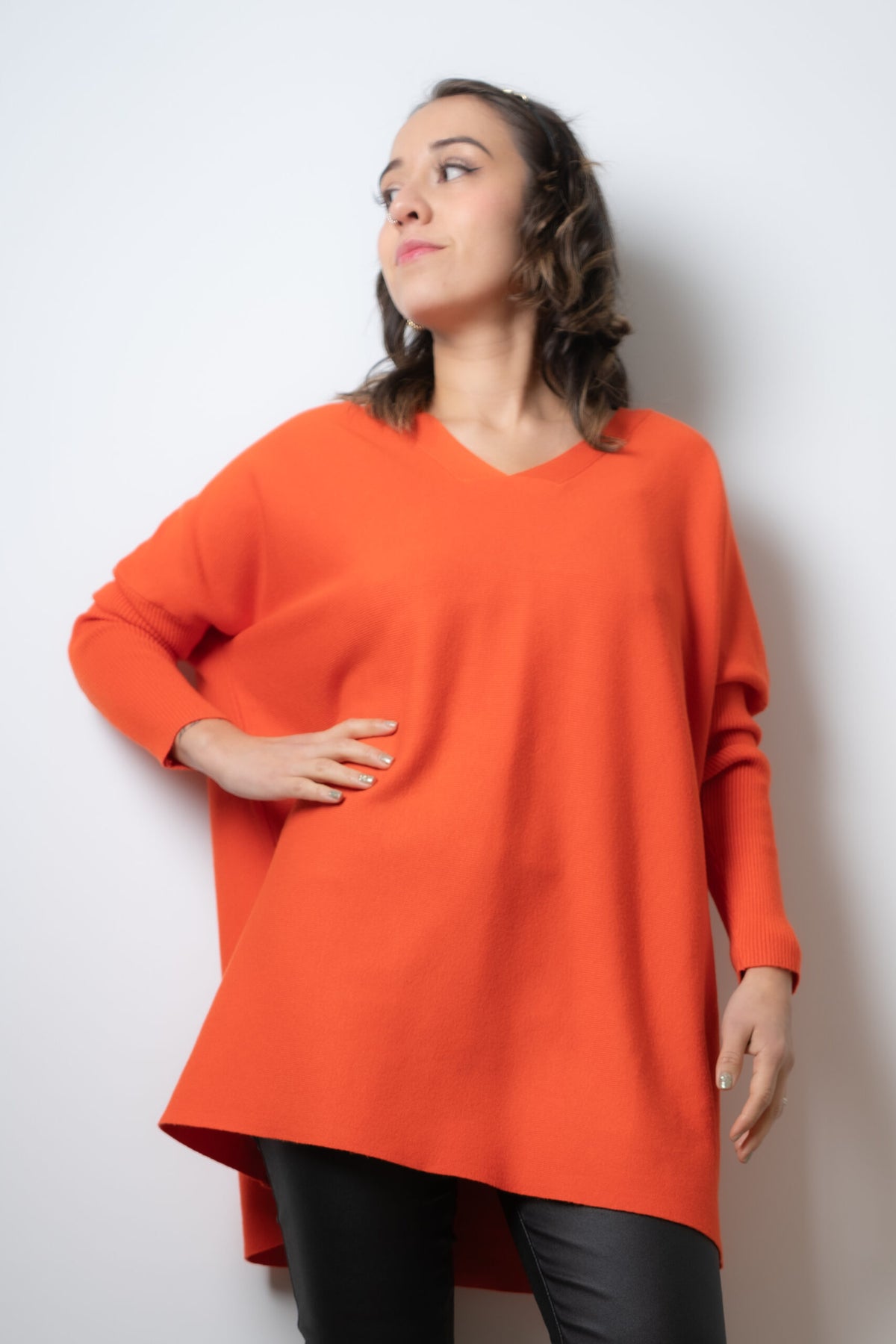 Sweater Emita - Naranjo