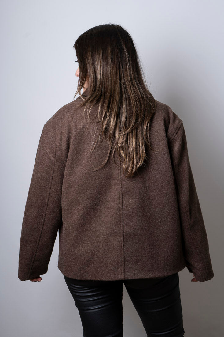 Chaqueta Corta - Café
