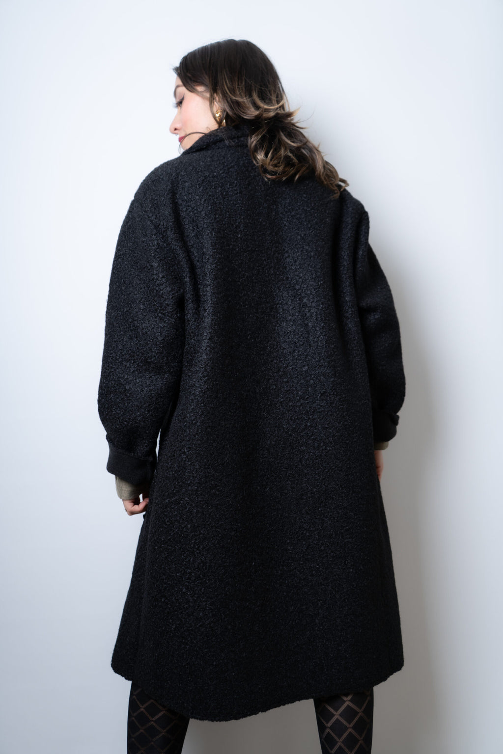 Chaquetón Bucle - Negro