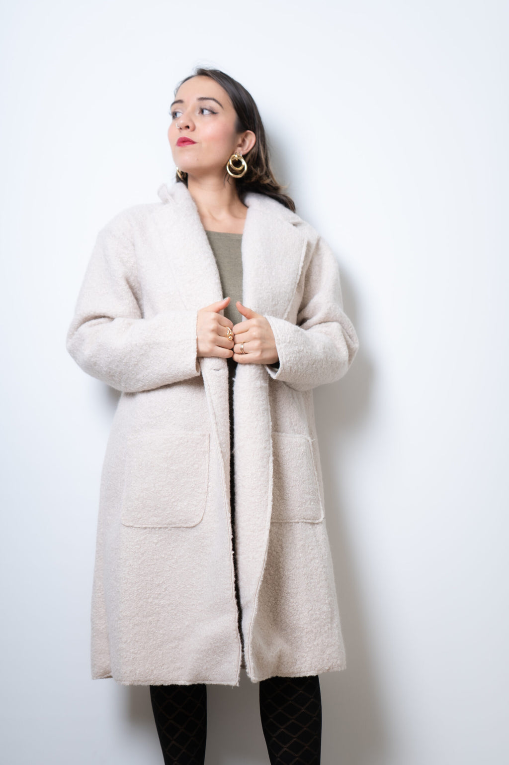 Chaquetón Bucle - Blanco