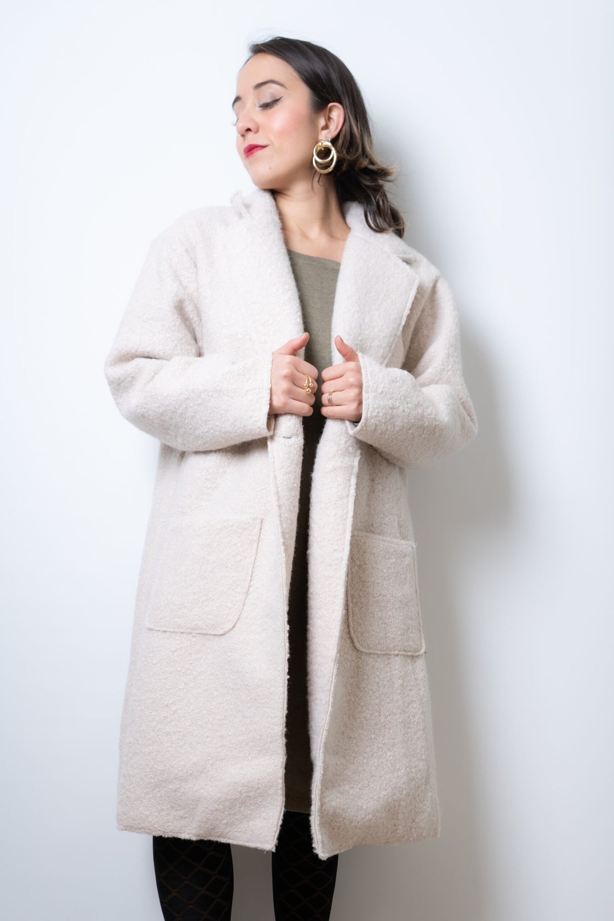 Chaquetón Bucle - Blanco