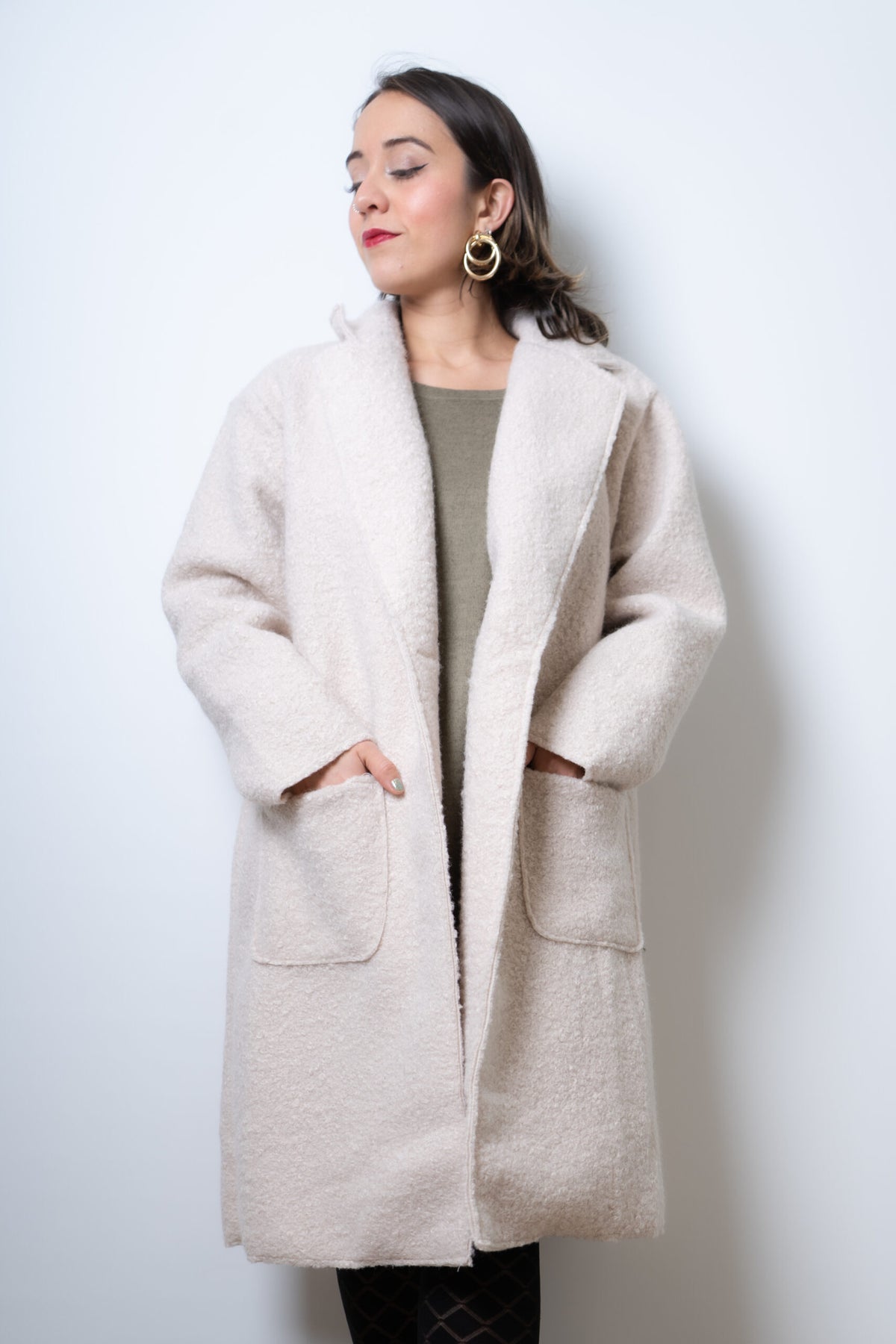 Chaquetón Bucle - Blanco