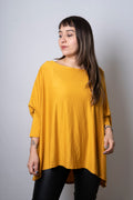 Polera Monica - con mangas - Amarillo mostaza