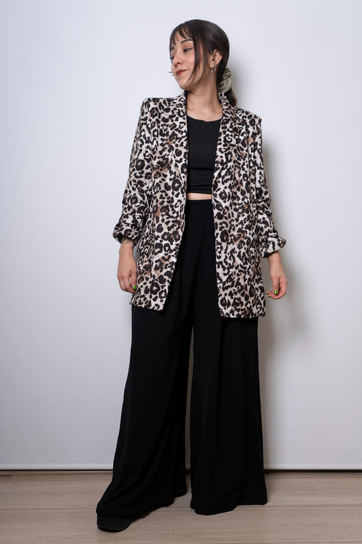 Blazer Animal Print