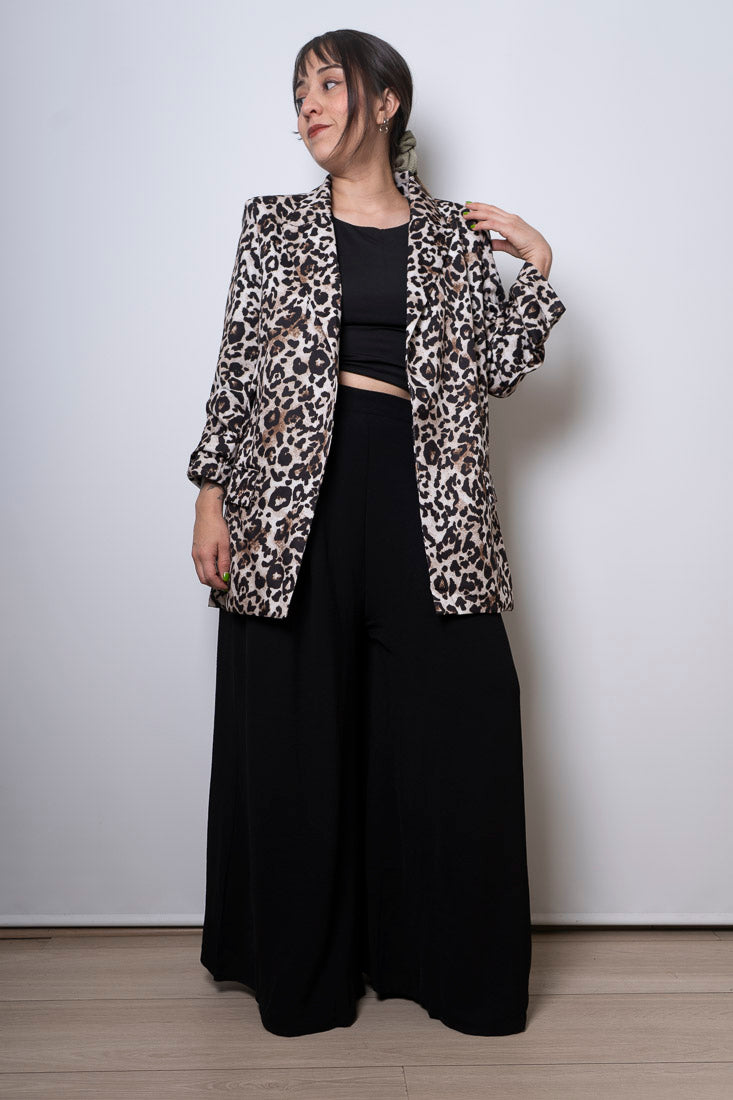 Blazer Animal Print