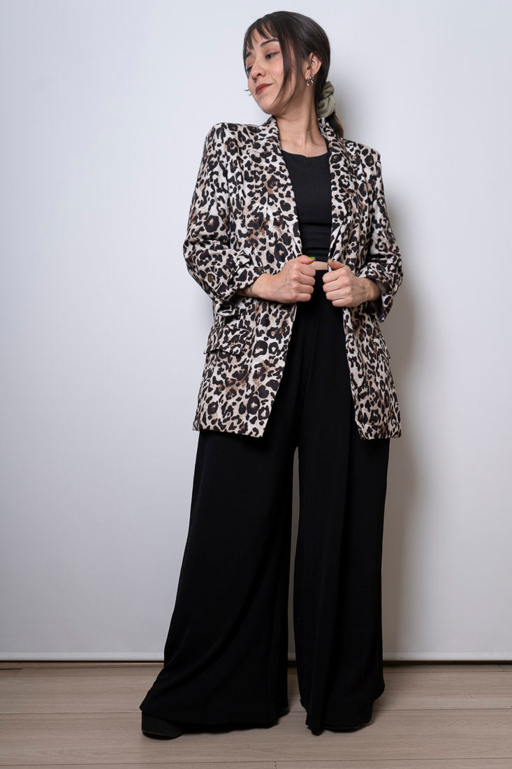 Blazer Animal Print