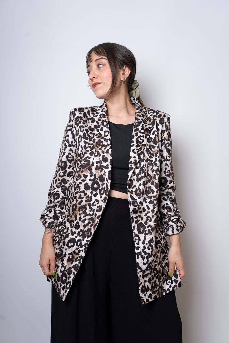 Blazer Animal Print