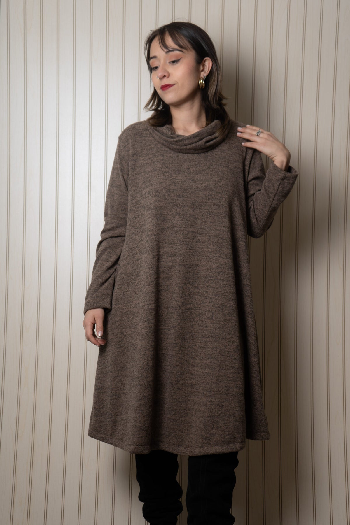 Vestido Lore - Cafe