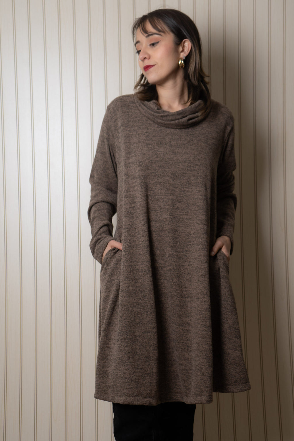 Vestido Lore - Cafe