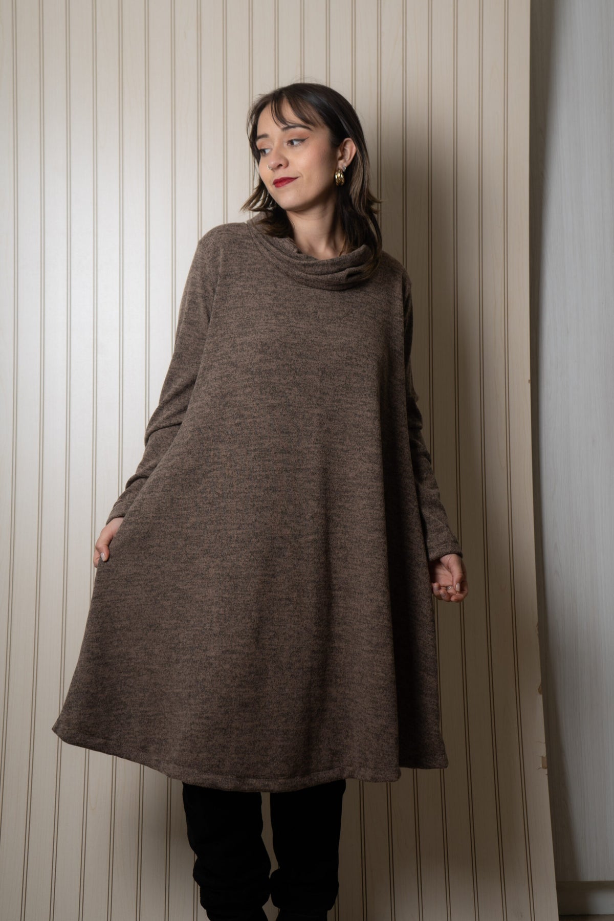 Vestido Lore - Cafe