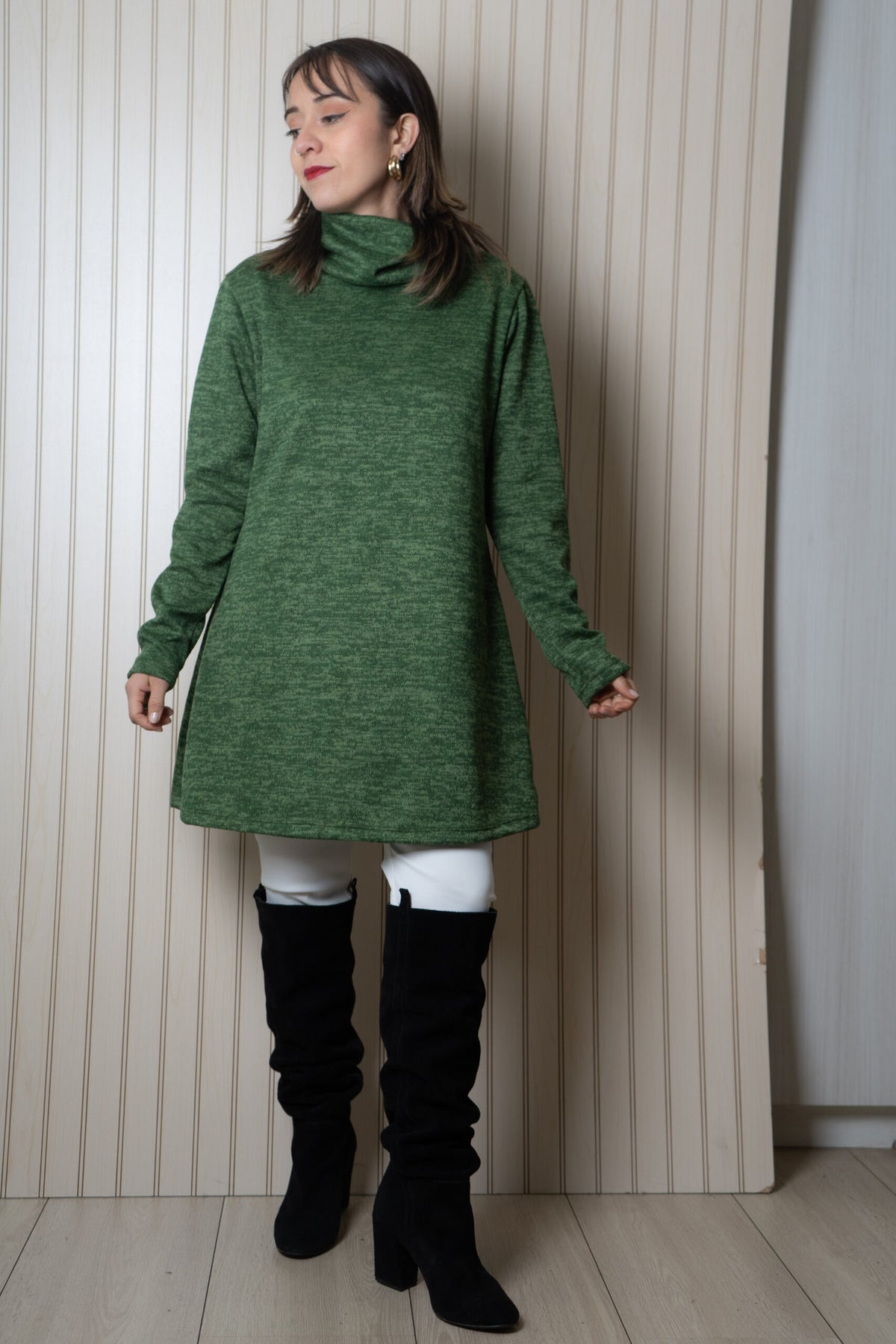 Mini vestido Mili - Verde