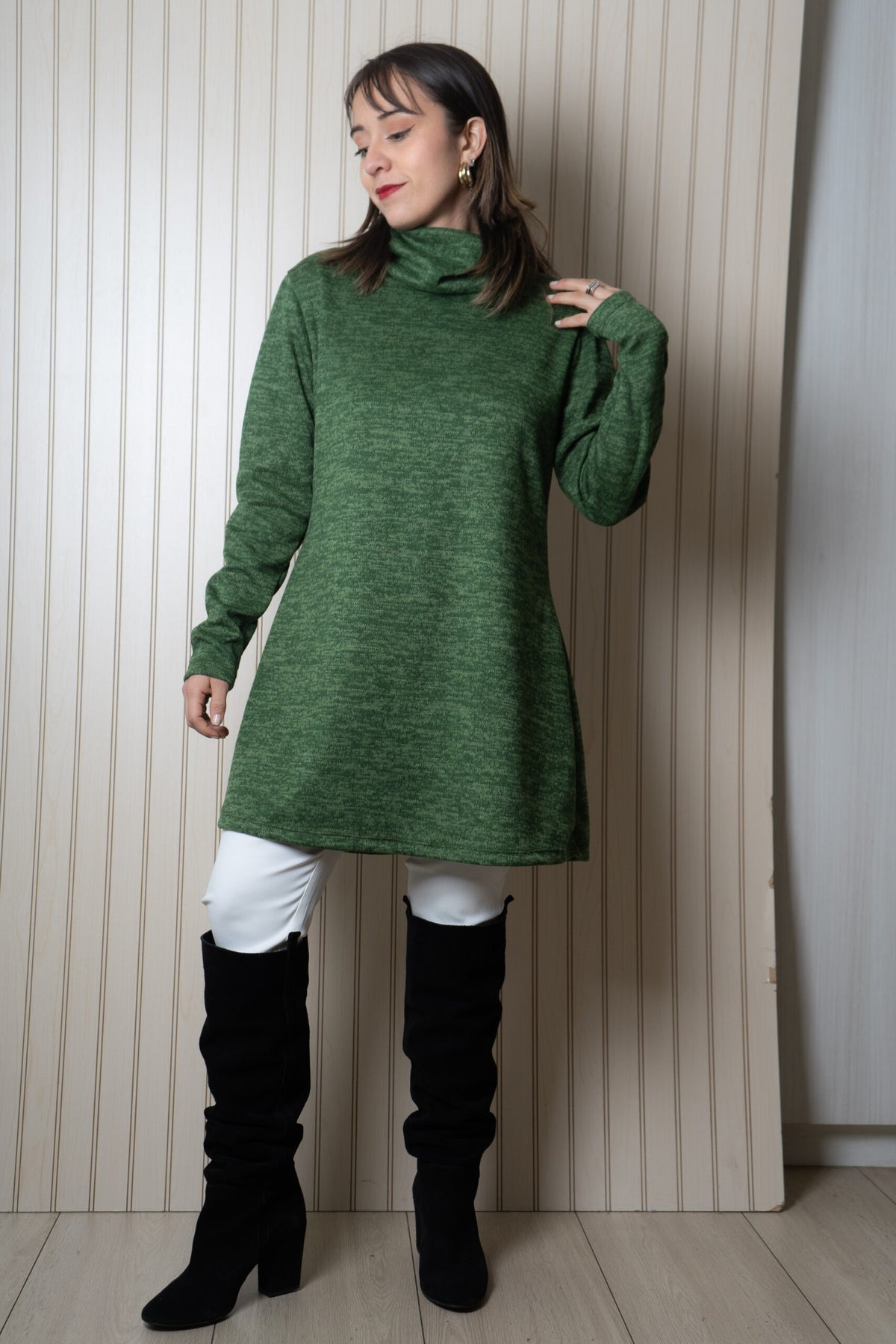 Mini vestido Mili - Verde