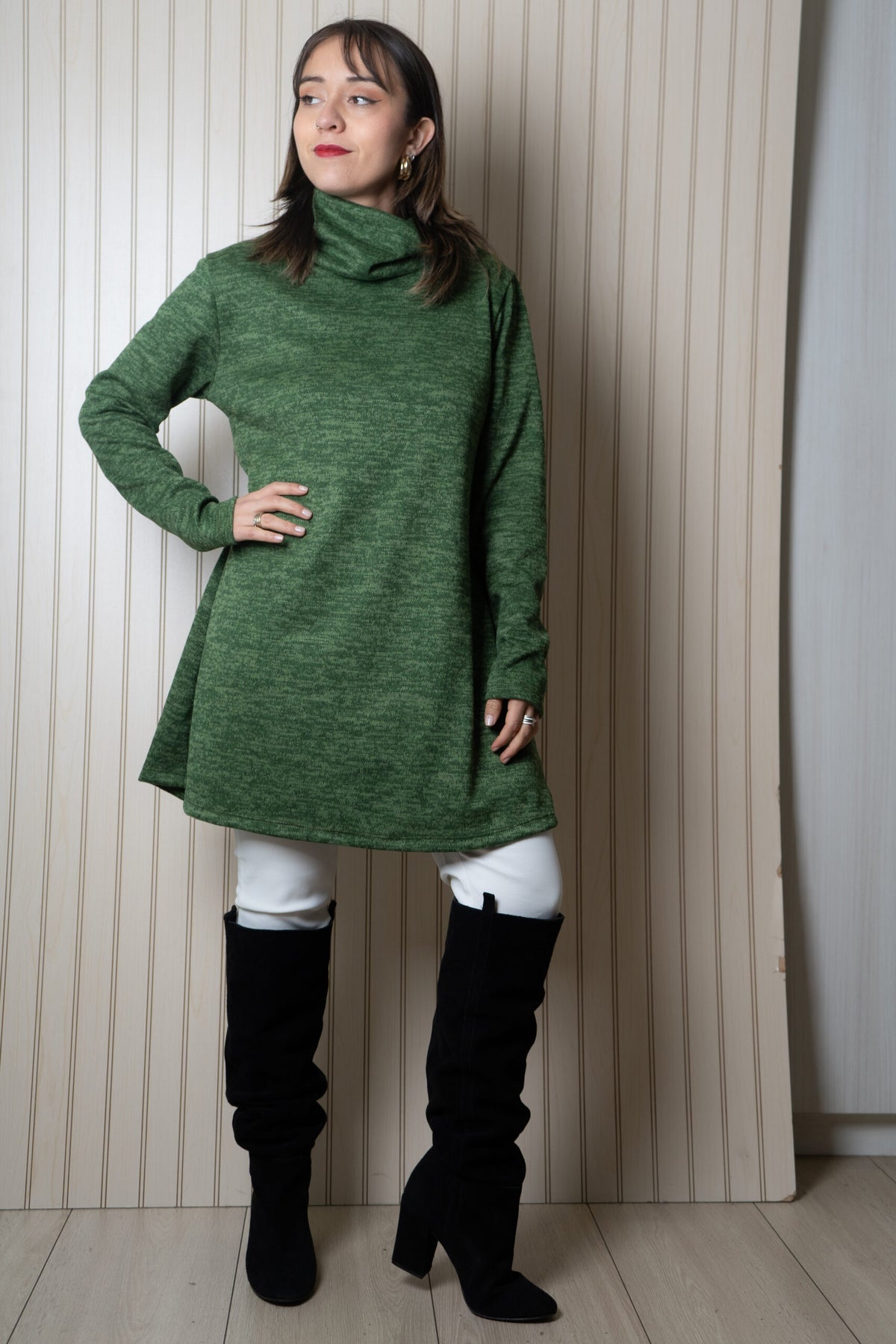 Mini vestido Mili - Verde
