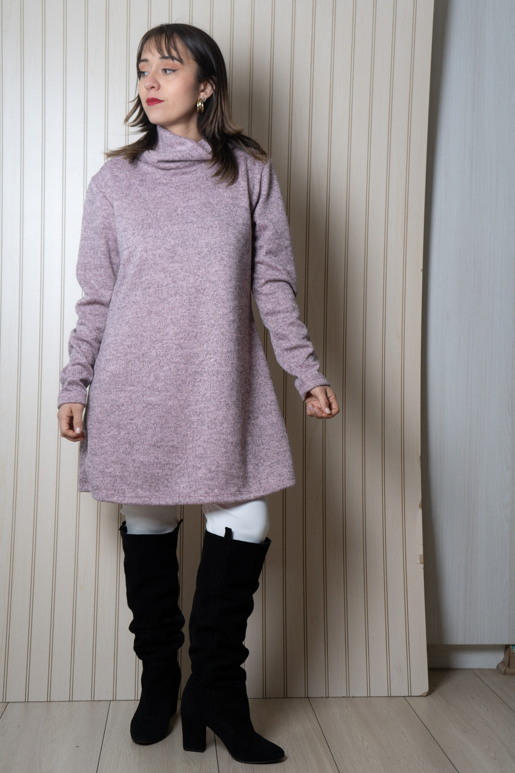 Mini vestido Mili - Rosado