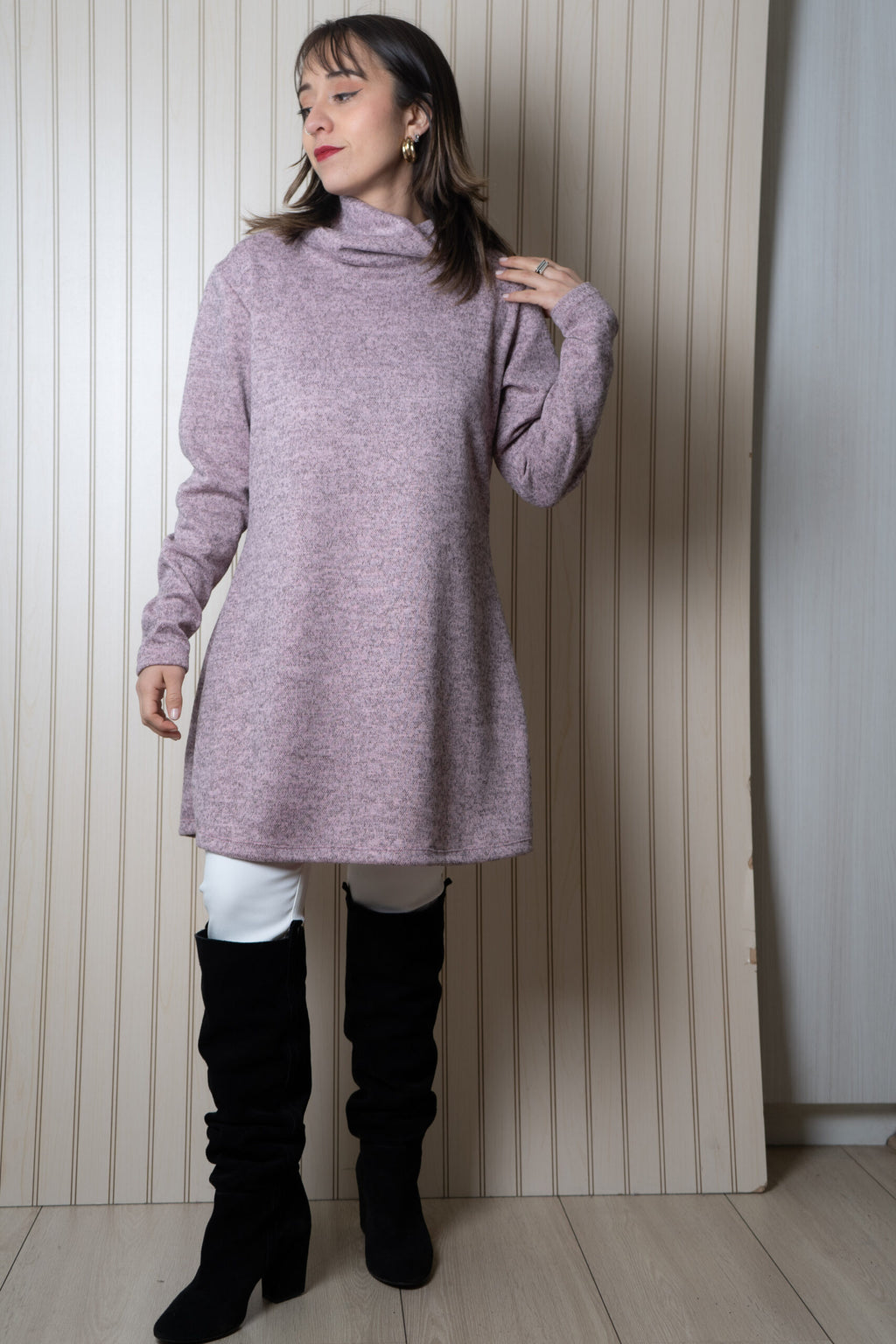 Mini vestido Mili - Rosado
