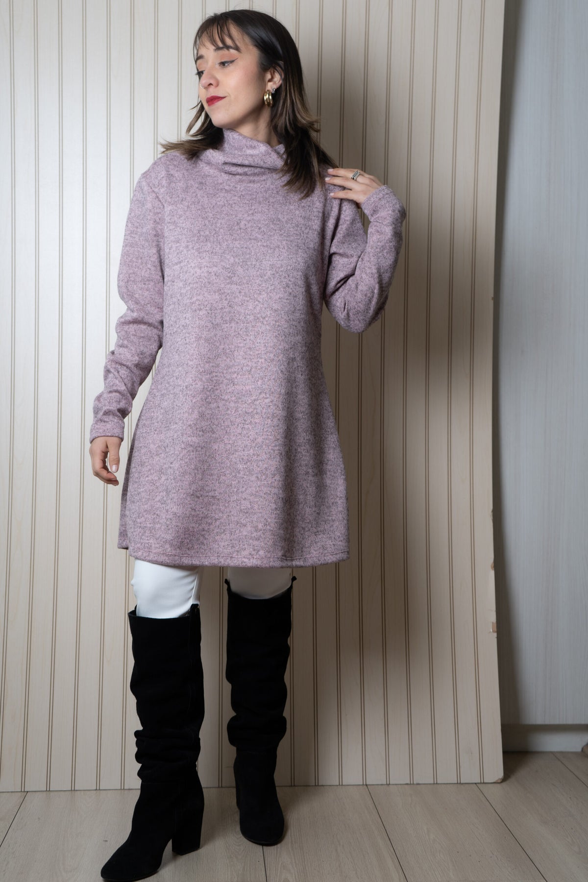 Mini vestido Mili - Rosado