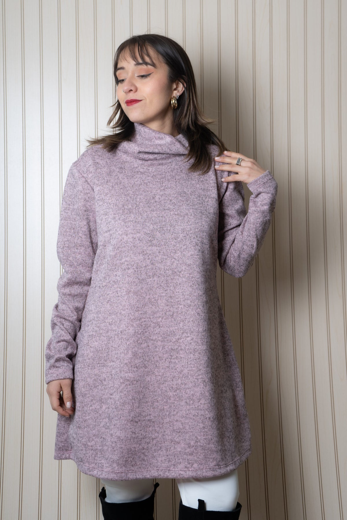 Mini vestido Mili - Rosado