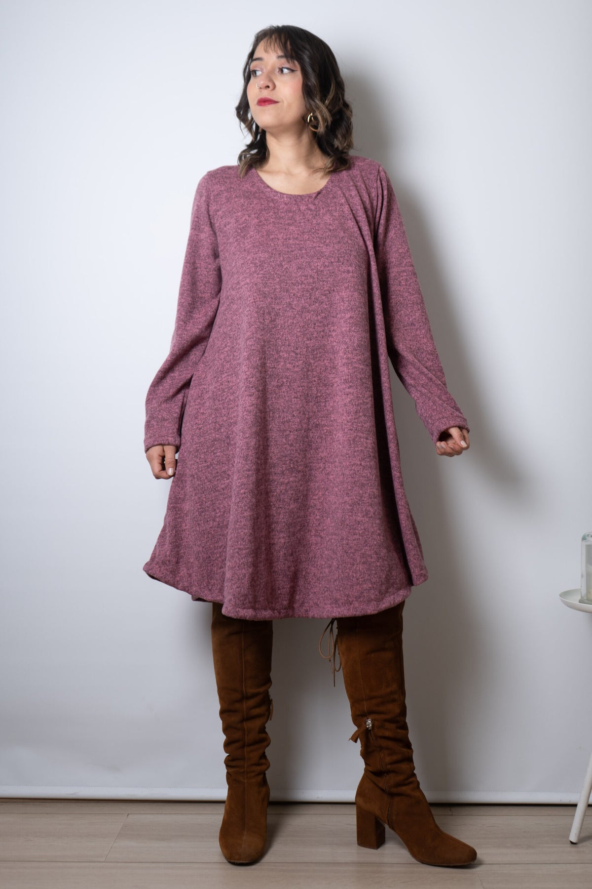 Vestido Ana - Rosado