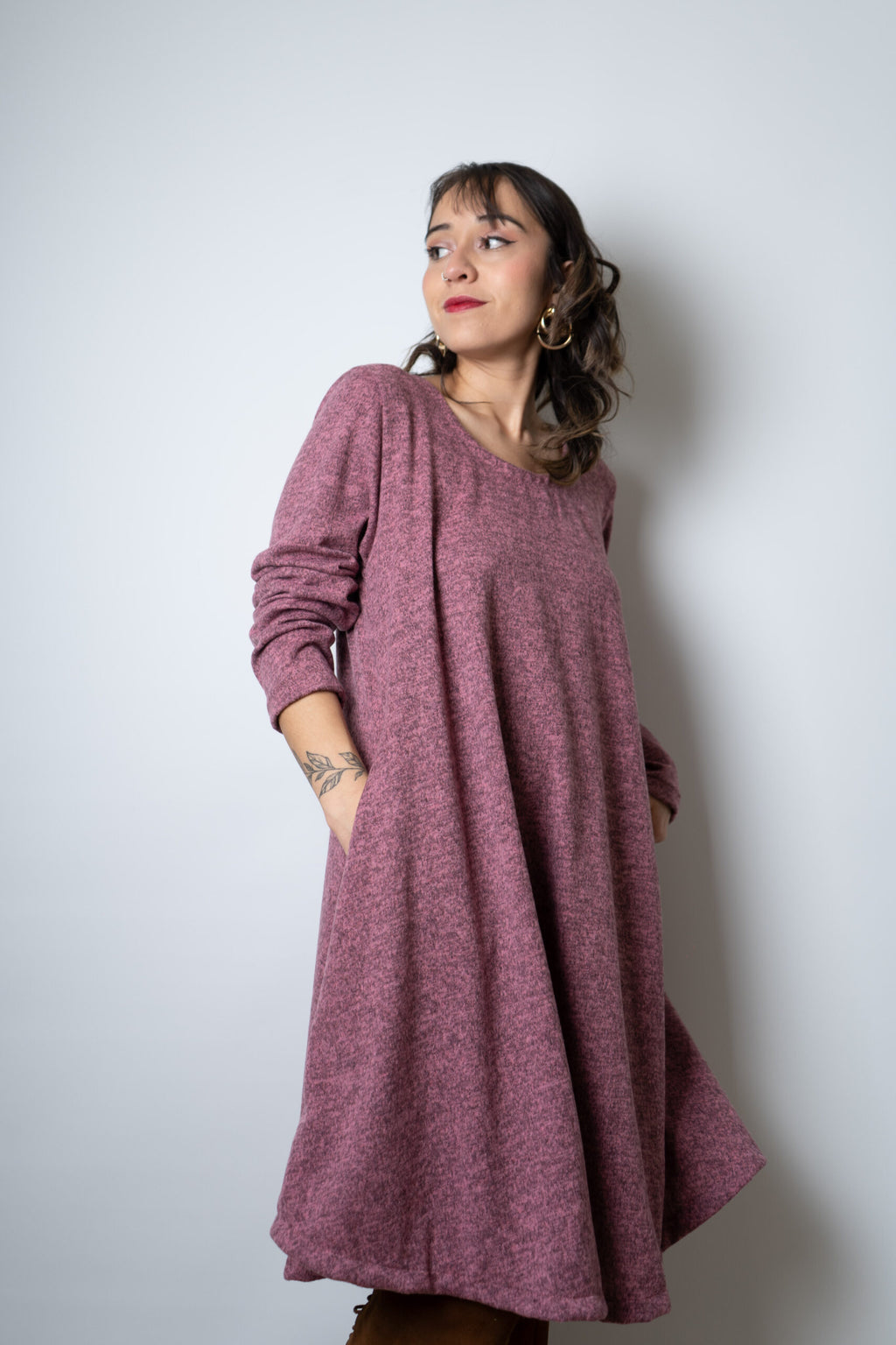 Vestido Ana - Rosado