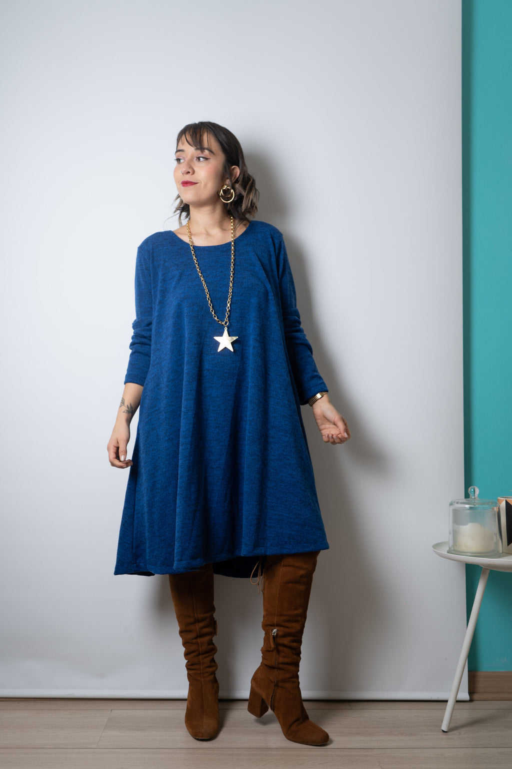 Vestido Ana - Azul