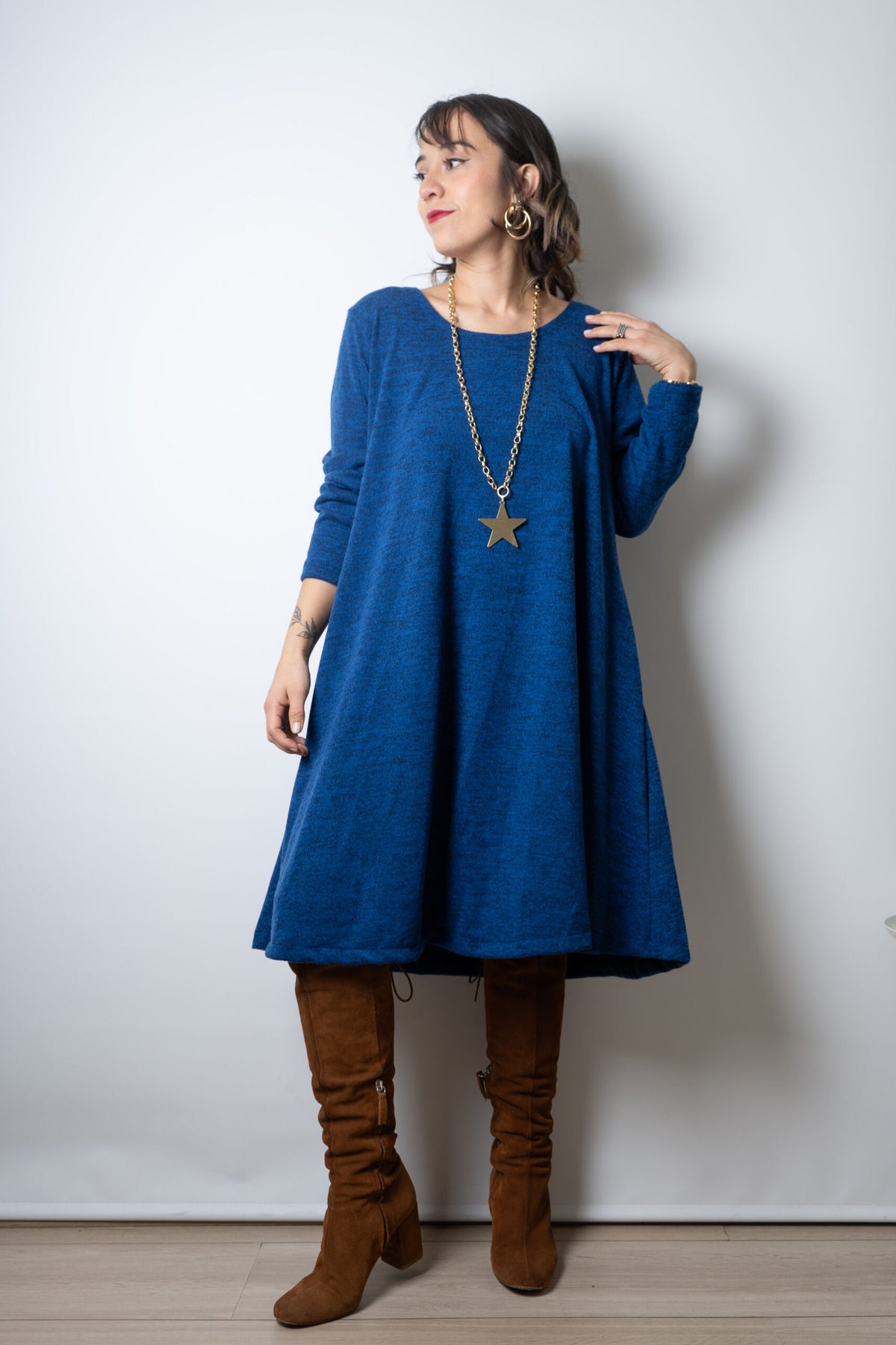 Vestido Ana - Azul