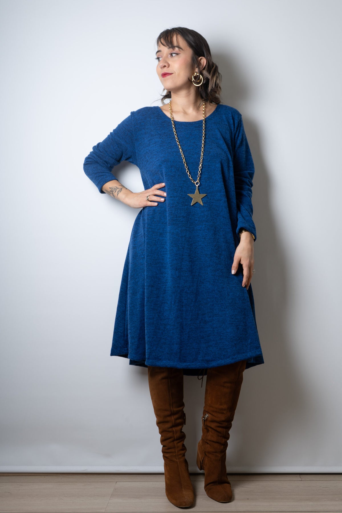 Vestido Ana - Azul