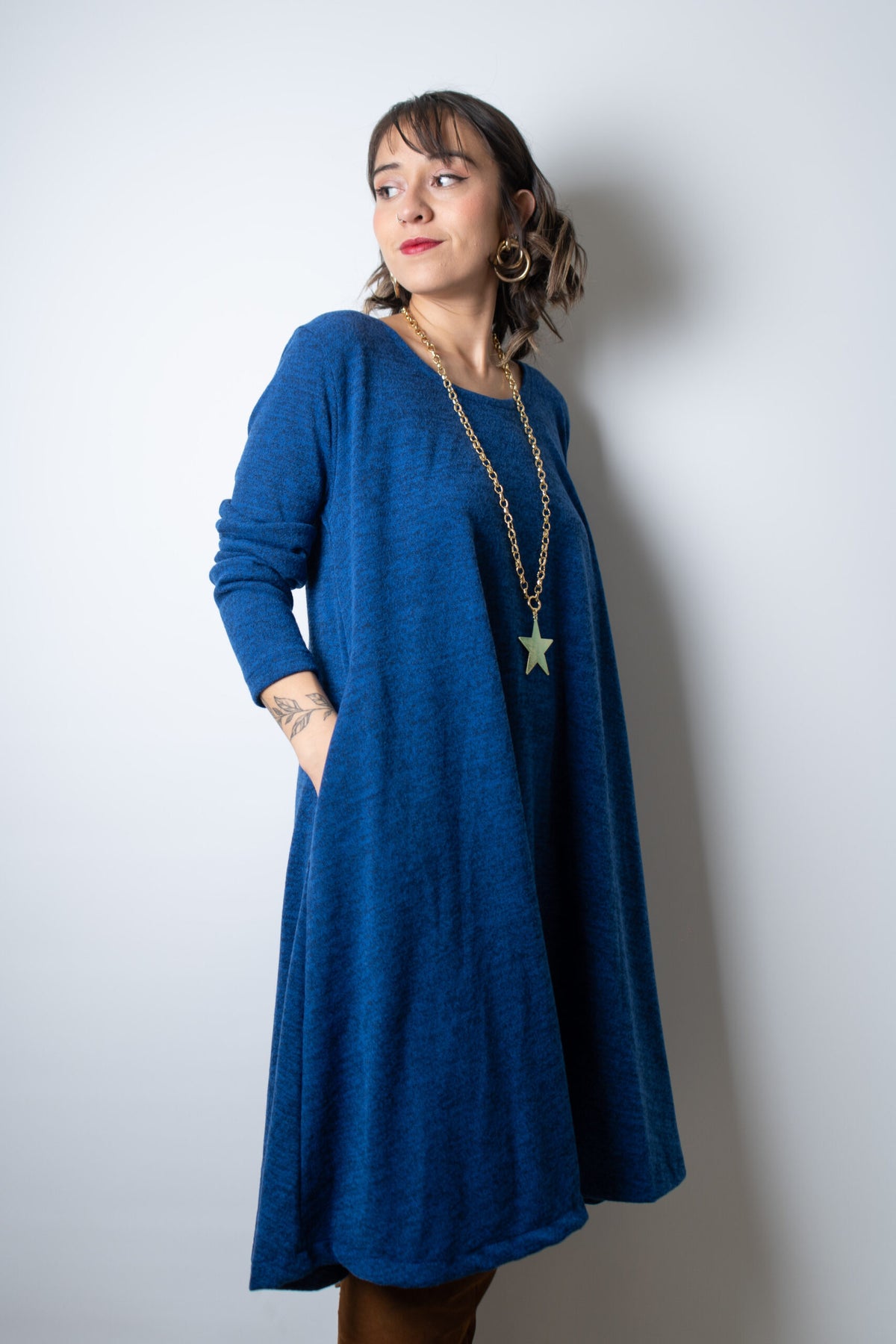 Vestido Ana - Azul