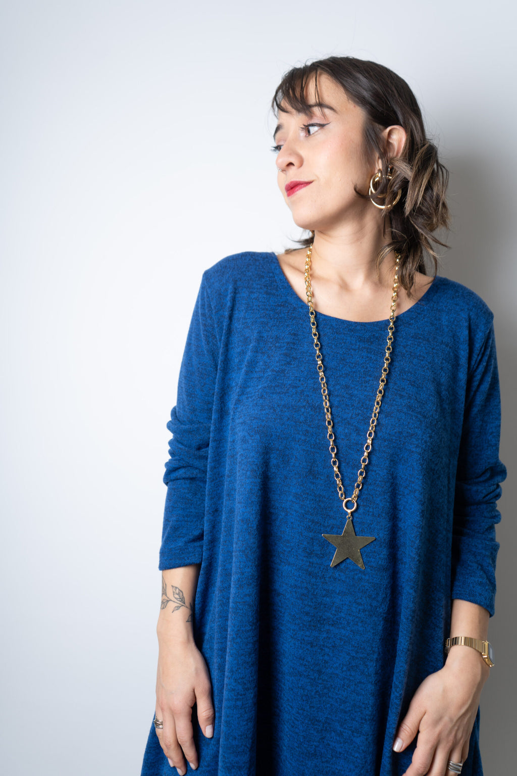 Vestido Ana - Azul