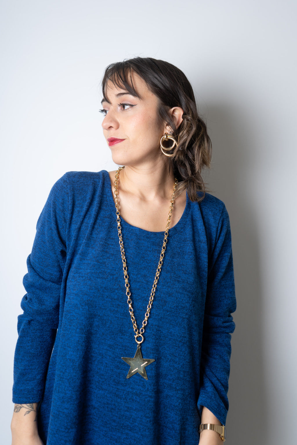Vestido Ana - Azul
