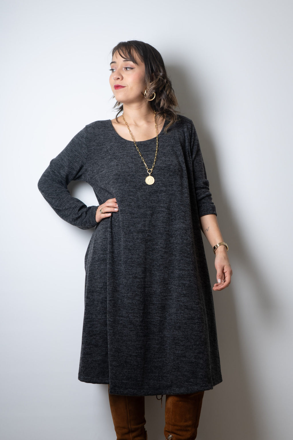 Vestido Ana - Gris
