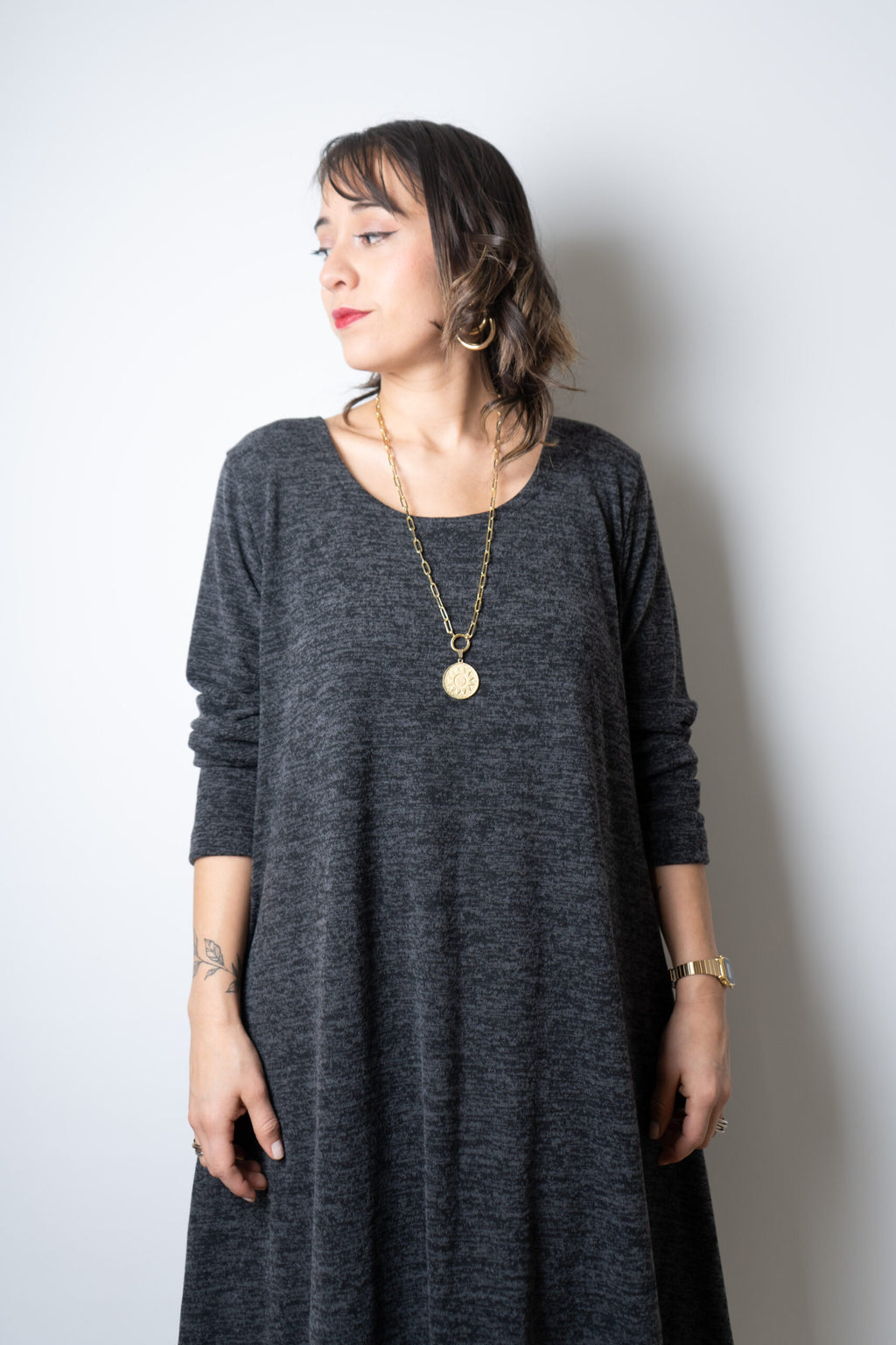 Vestido Ana - Gris