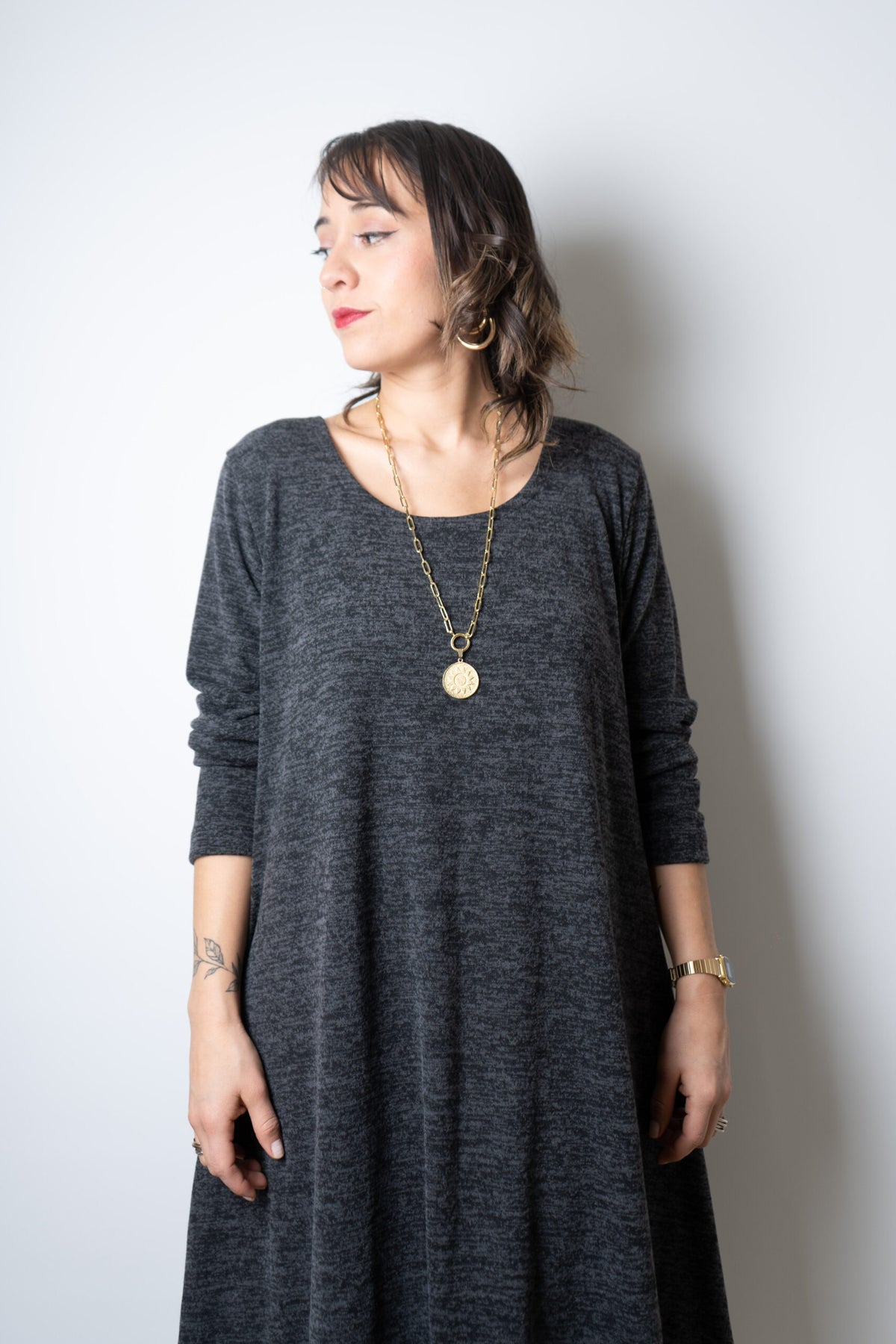 Vestido Ana - Gris