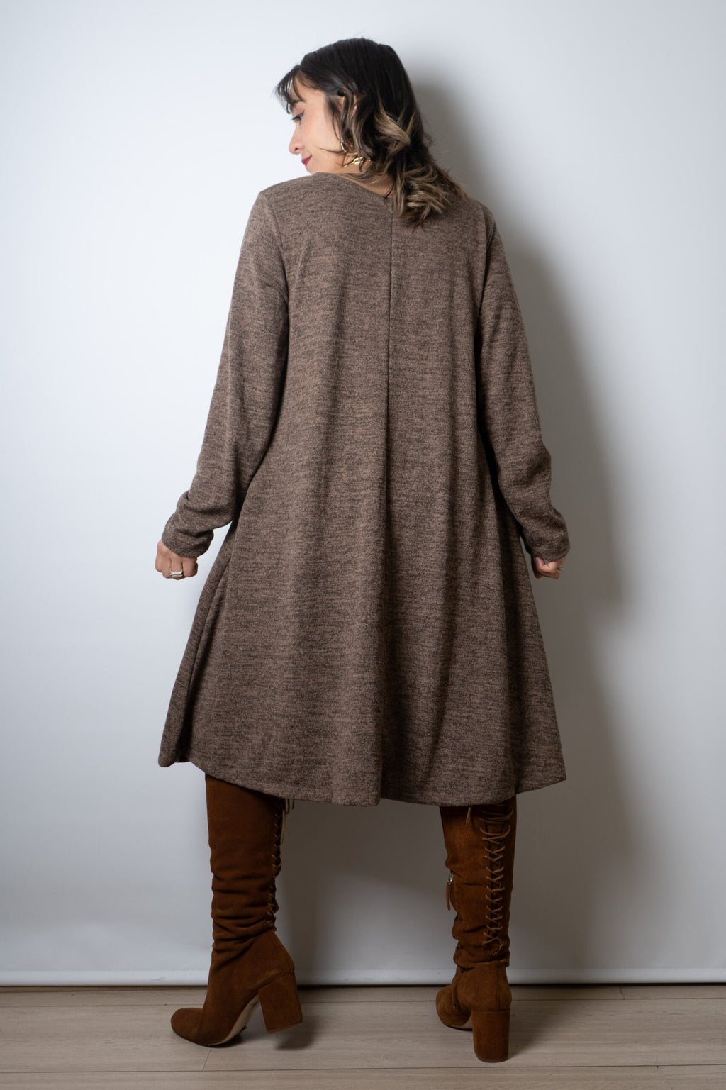 Vestido Ana - Café
