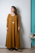 Vestido Emilia  - Mostaza