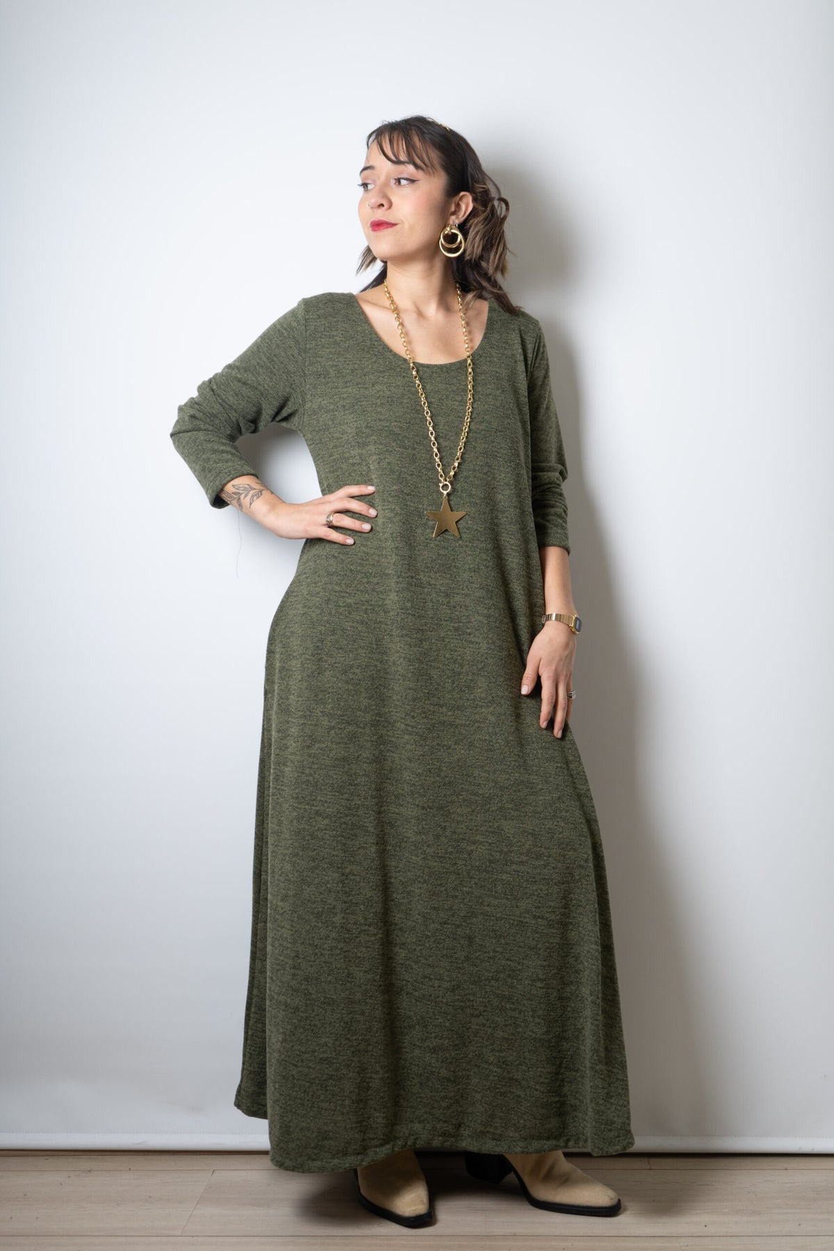 Vestido Emilia  -  Verde