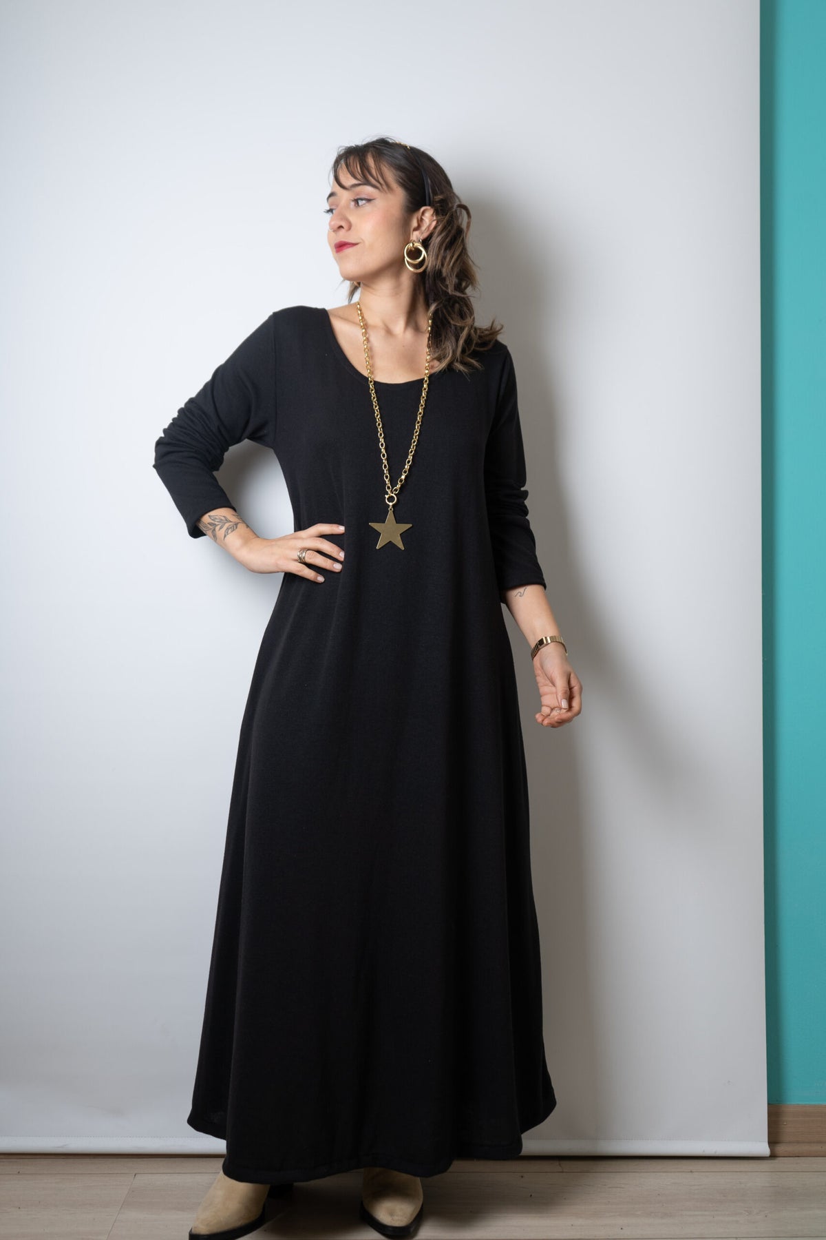 Vestido Emilia  -  Negro