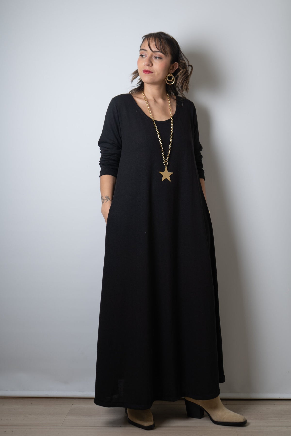 Vestido Emilia  -  Negro