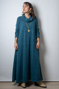 Vestido Moni  - Turquesa